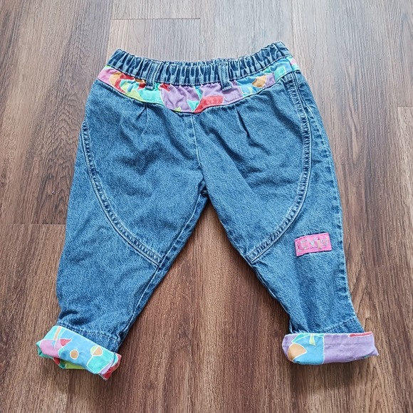 Levi's Other - Vintage Little Levis Jeans 18 months Denim Colorblock Denim Jeans 80s 90s